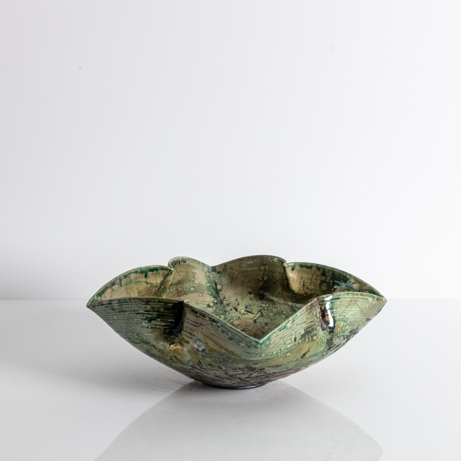 R. A. Pesce, Raku Clover Vessel