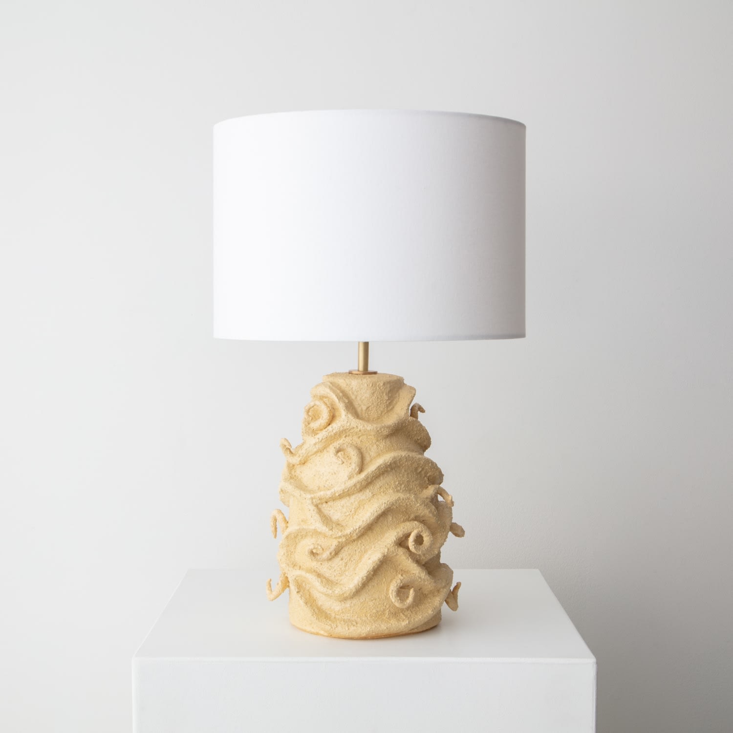 Christopher Maschinot, Vine Table Lamp in Ochre