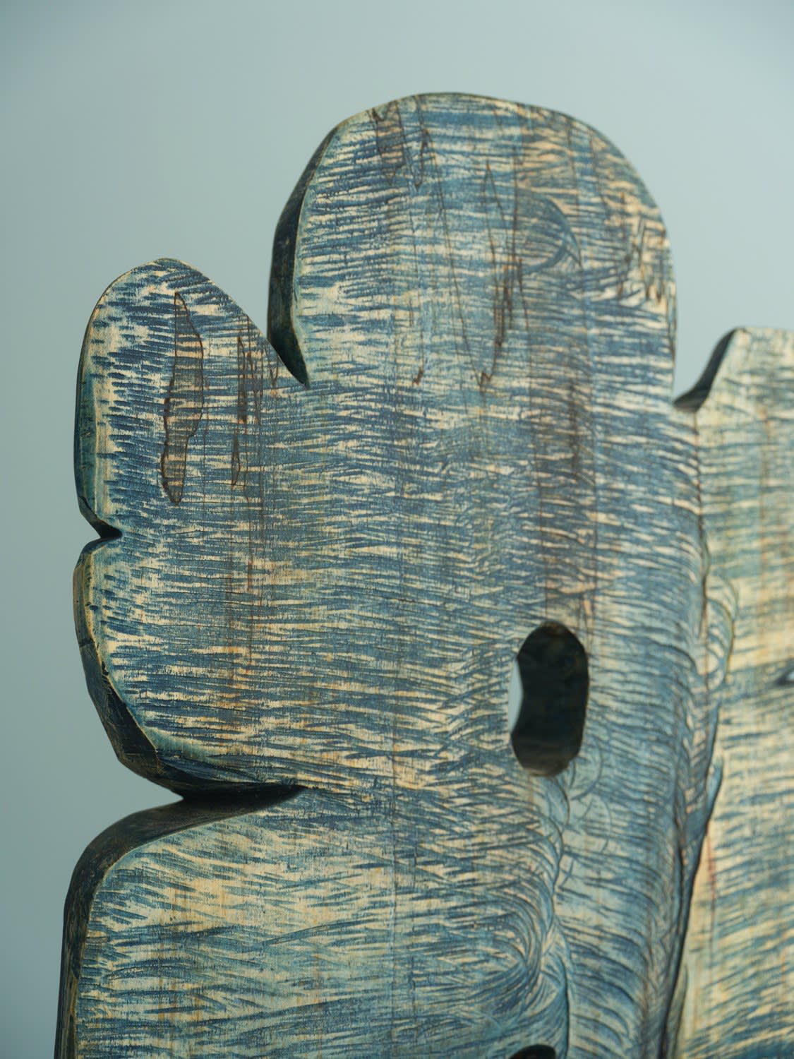 Nadia Yaron, Indigo Flower Chair