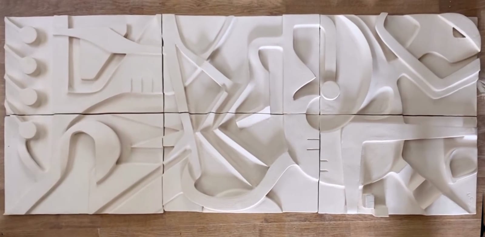 Camille Le Dressay, Ceramic Wall Sculpture