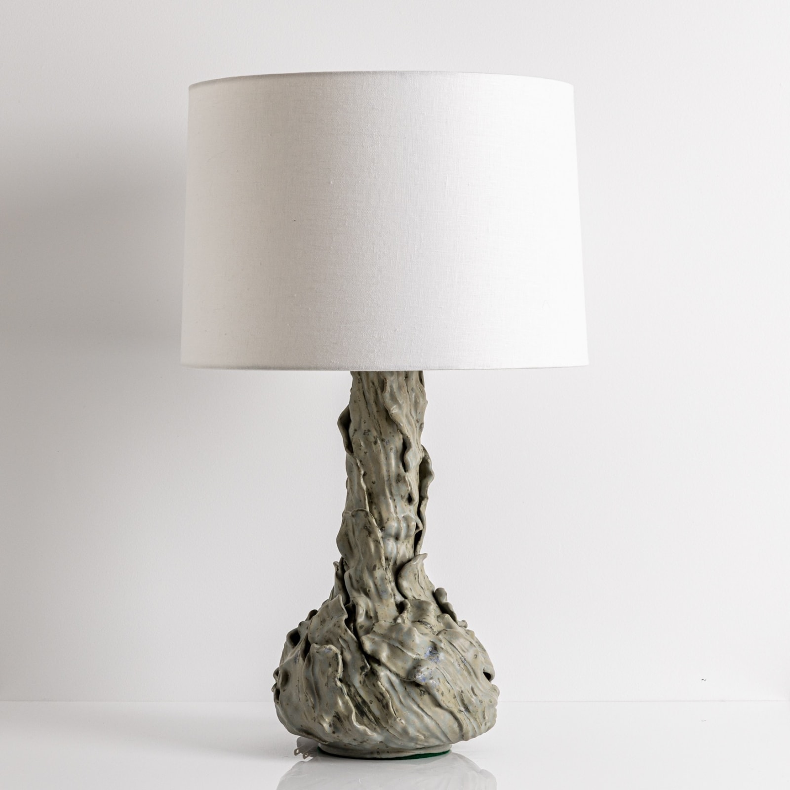 Elizabeth Blake, Pair of Tall Orchid Lamps