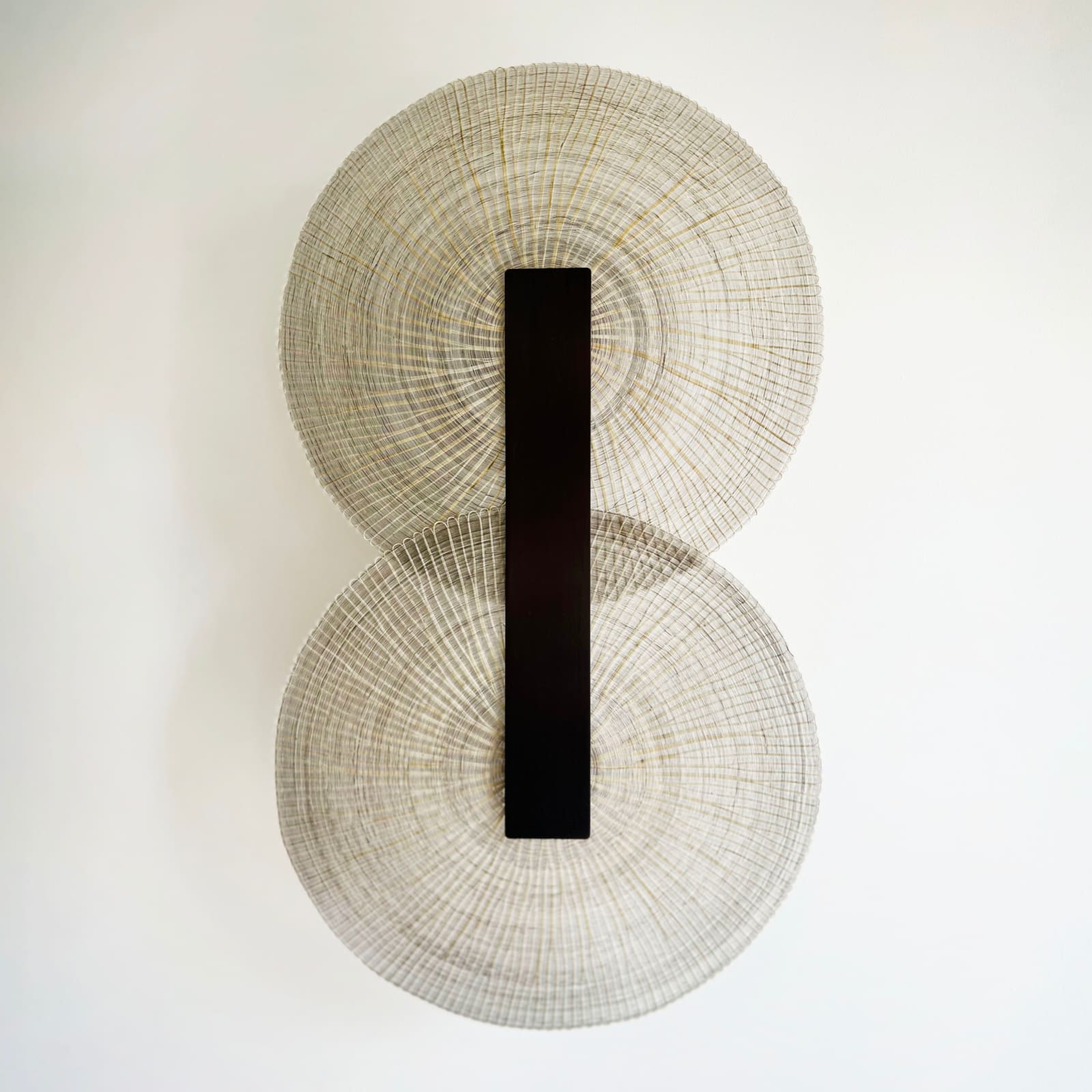 Lamps from Chile, Double Natural Crin Wall Light
