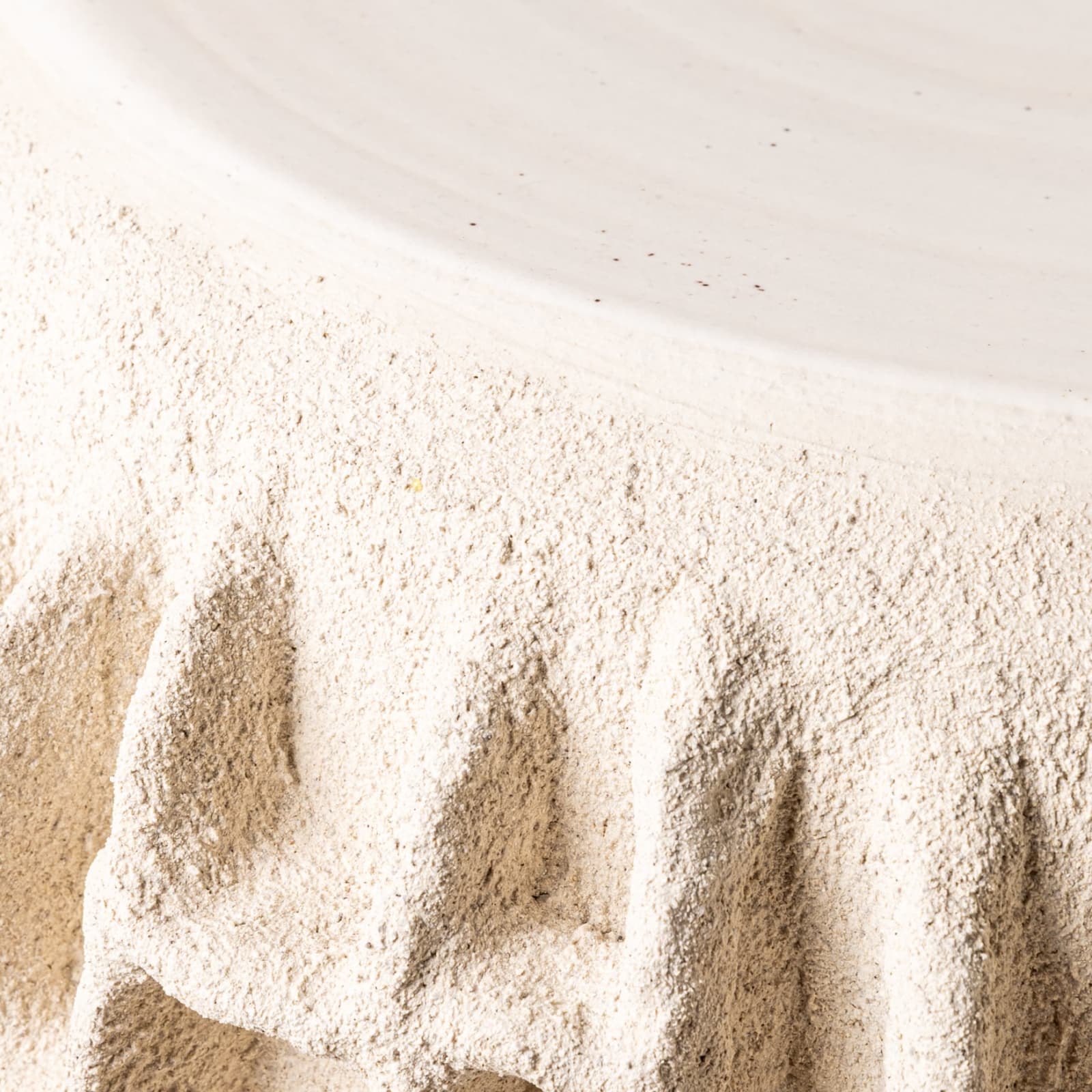 Christopher Maschinot, White Cylinder Medium Milos Table