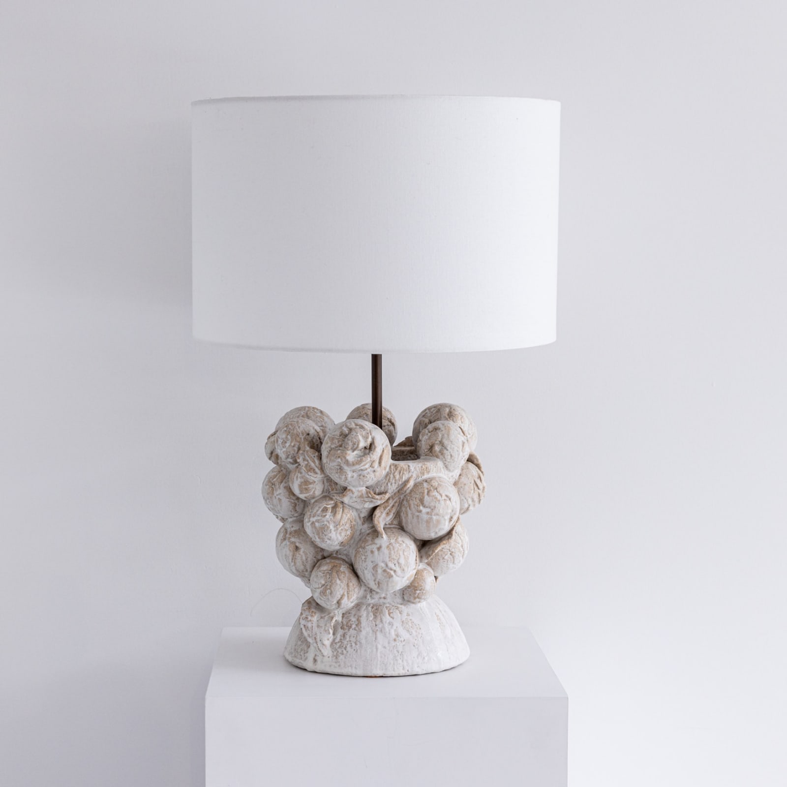 Elizabeth Blake, Pair of Peony Lamps