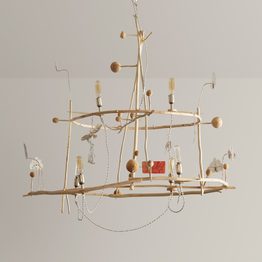 Jonah Meyer, Double Decker Rousseau Chandelier