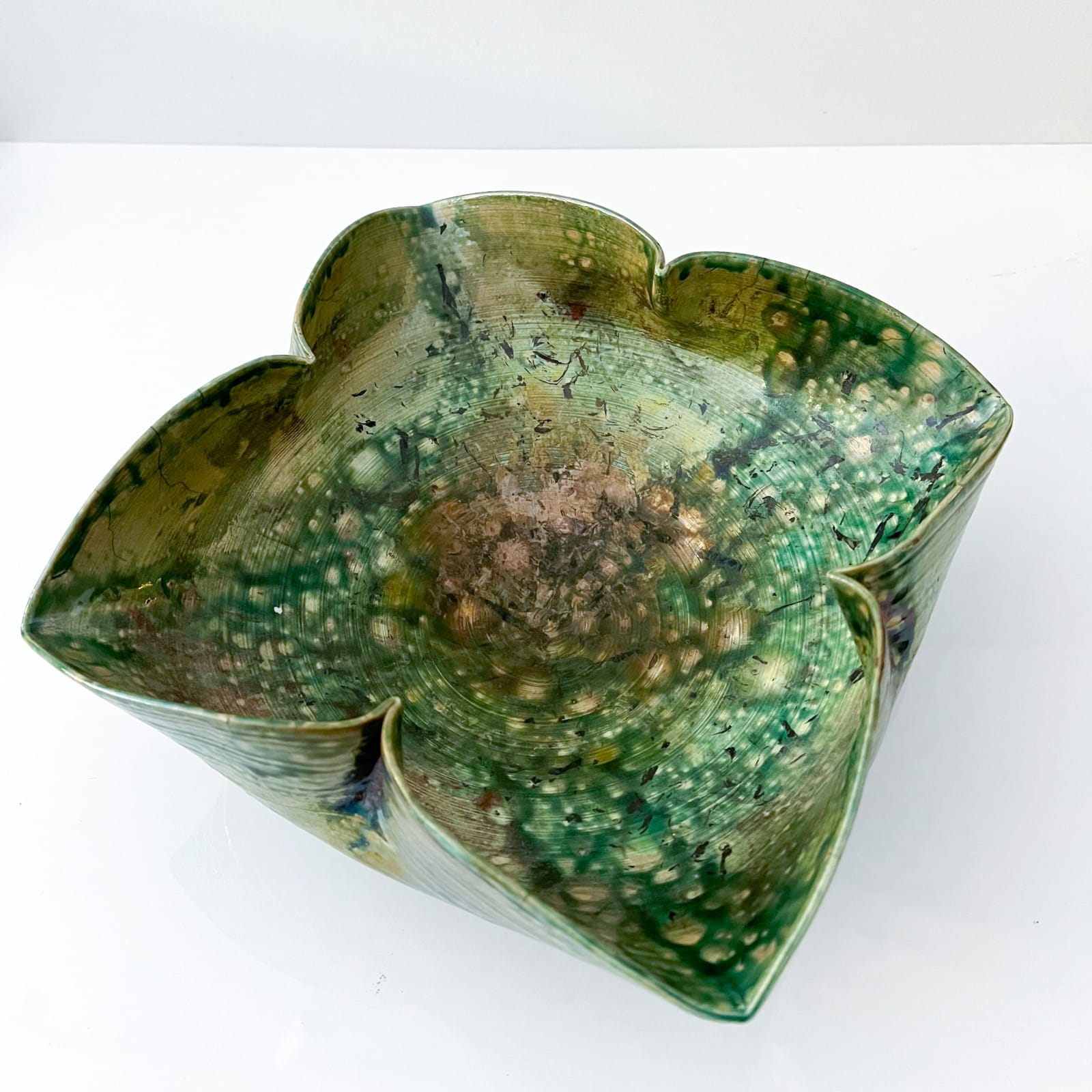 R. A. Pesce, Raku Clover Vessel