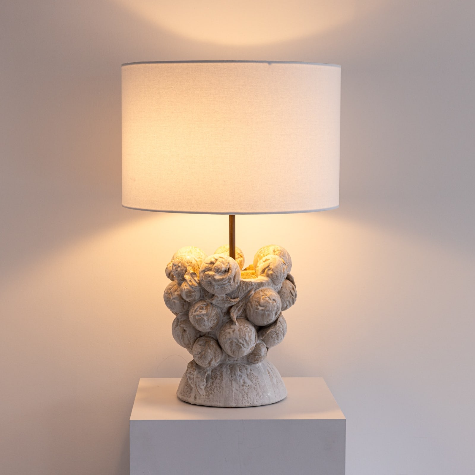 Elizabeth Blake, Pair of Peony Lamps