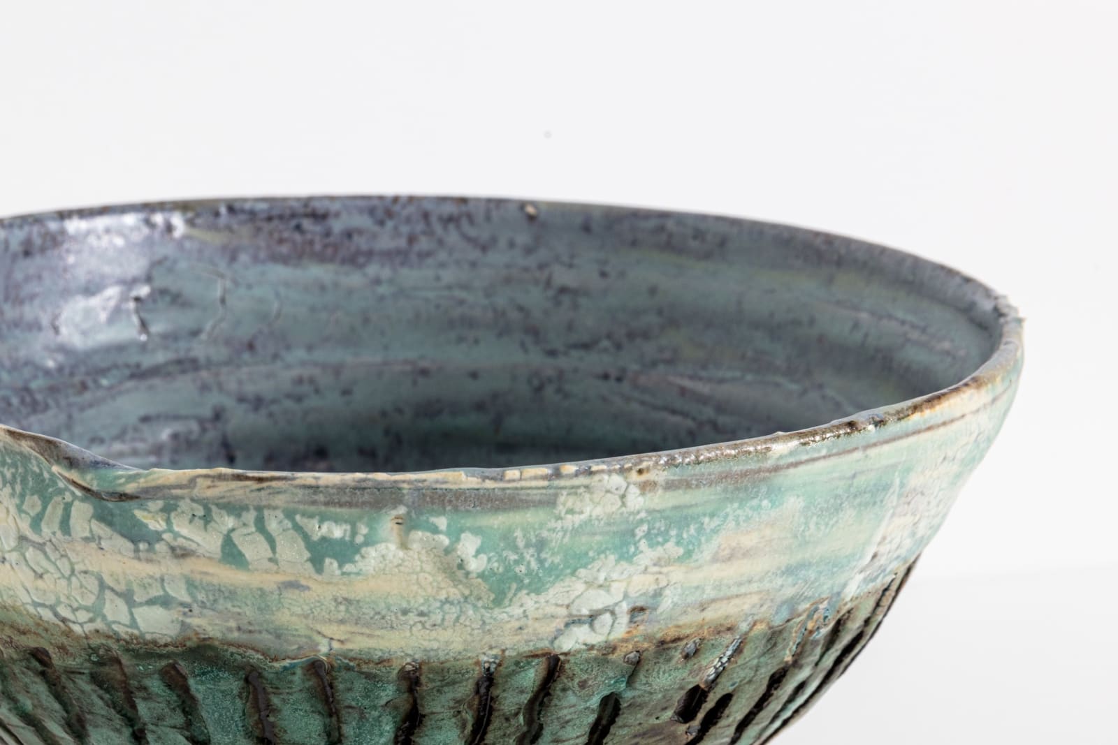 Ani Kasten, Blue Pedestal Bowl