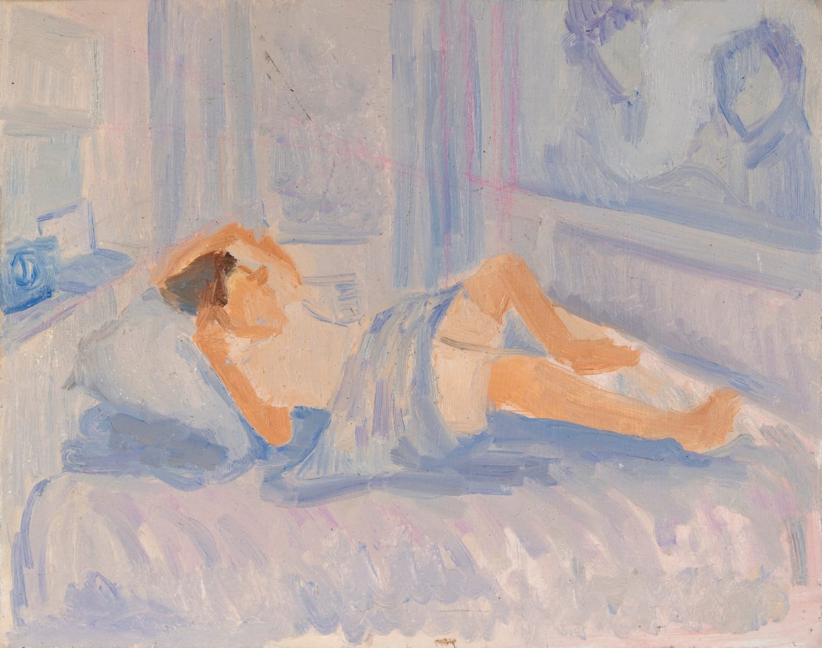 Hemali Vadalia, Untitled (Study for Projector Girl), 2025