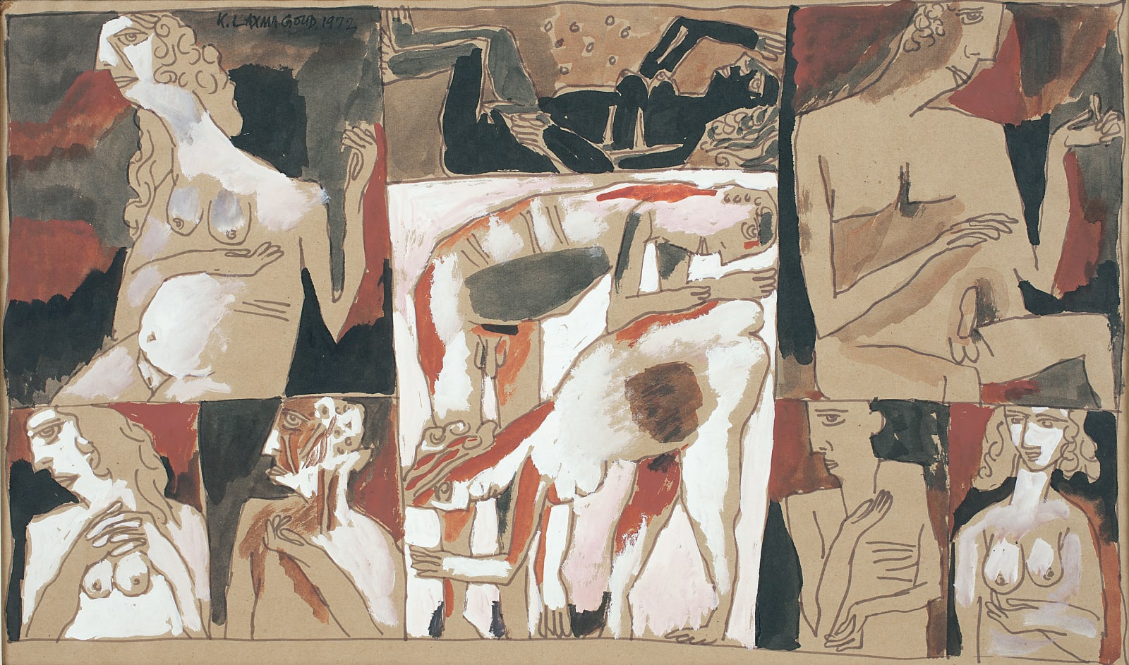 Laxma Goud, Untitled , 1972