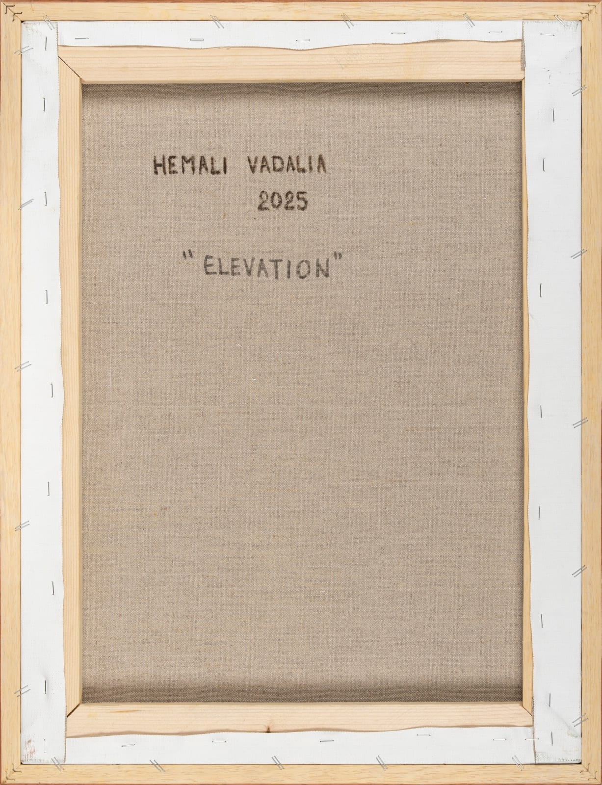 Hemali Vadalia, Elevation, 2025