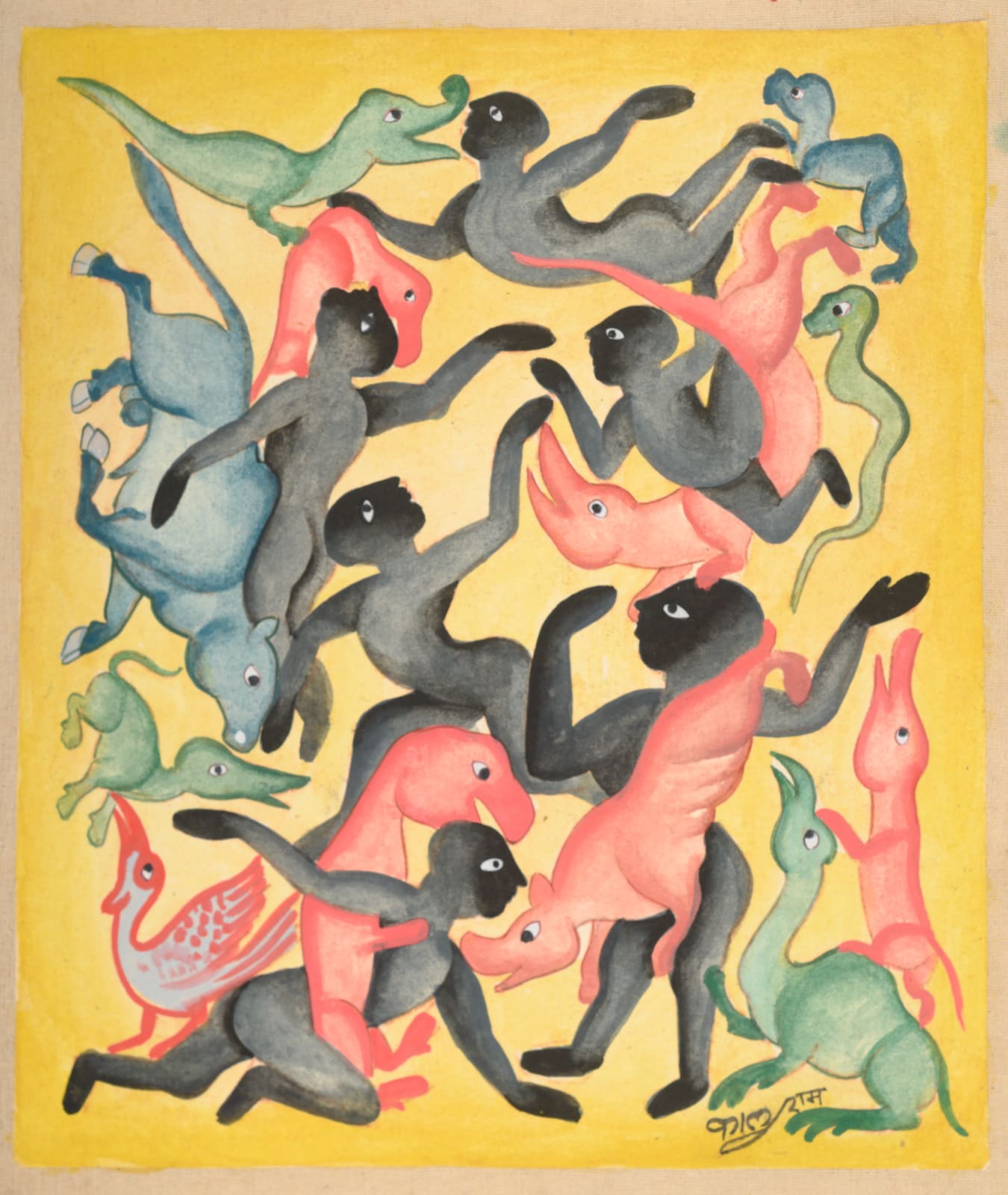 Kalu Ram Panchal, Untitled , circa 1990s