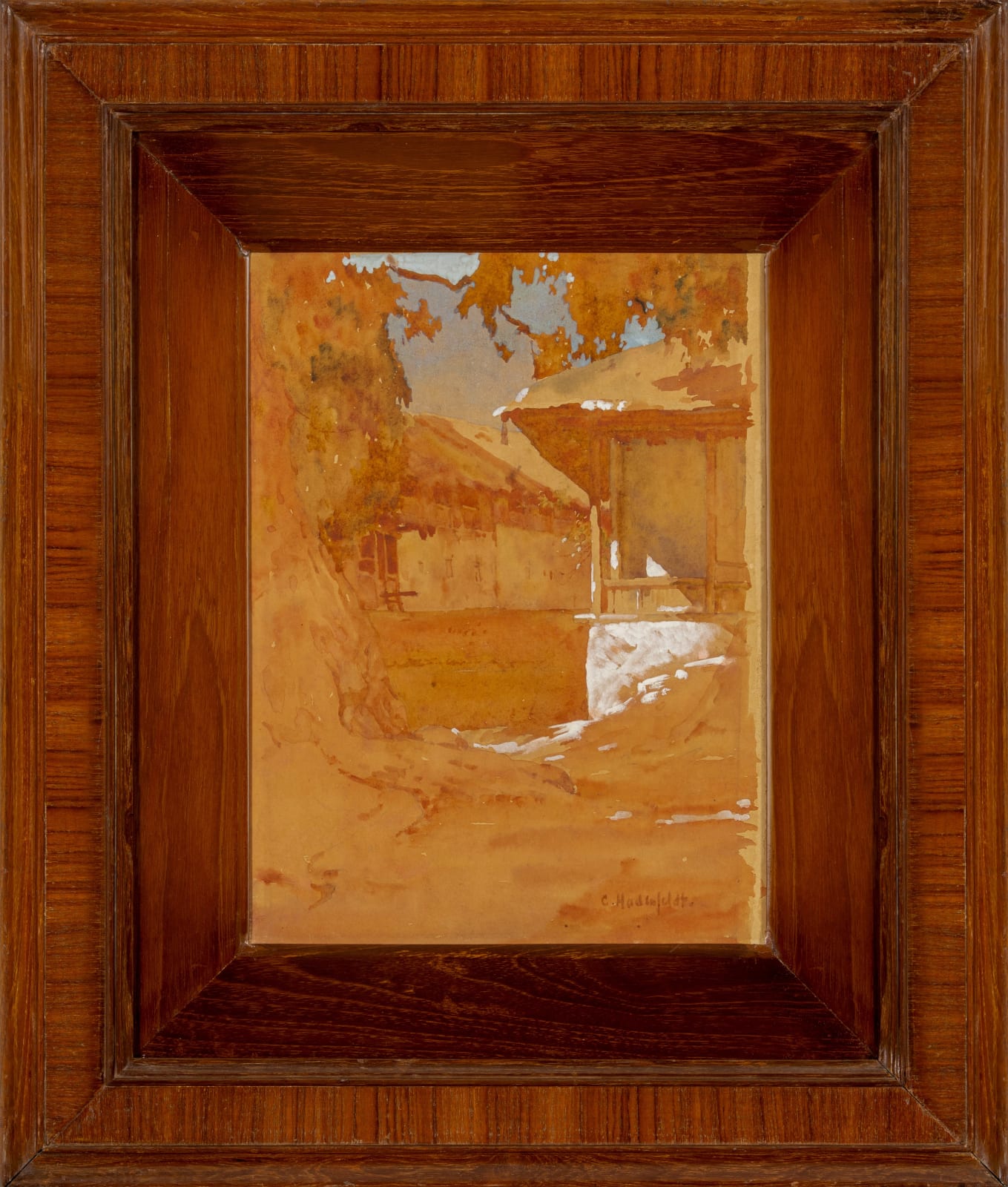 Gertrude Hadenfeldt (1885 - 1975), Untitled (Village Homes)