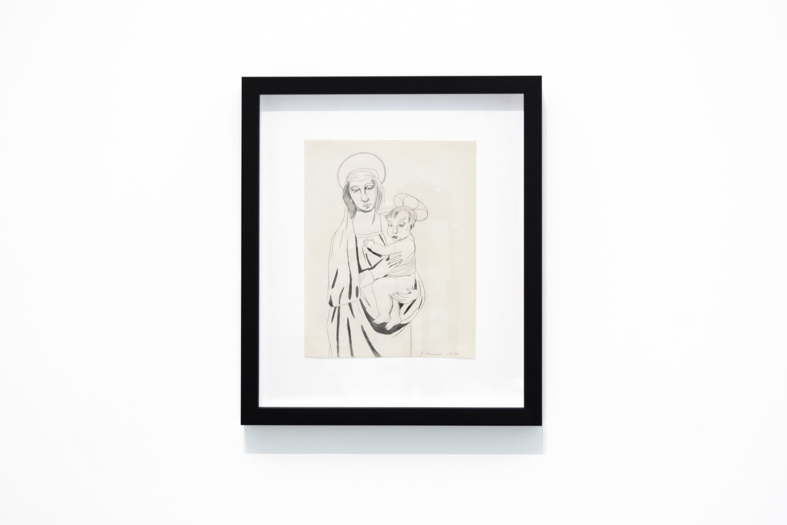 Jeffrey Harris, Madonna and Child , 1970