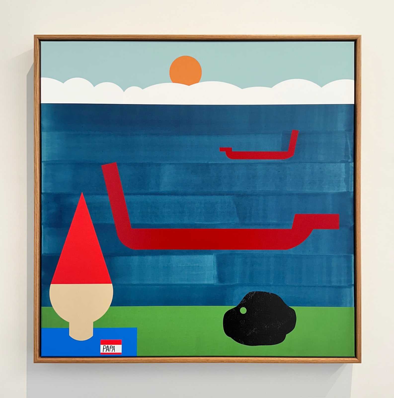 Wayne Youle, PASSING WAKA (Hi my name is), 2025