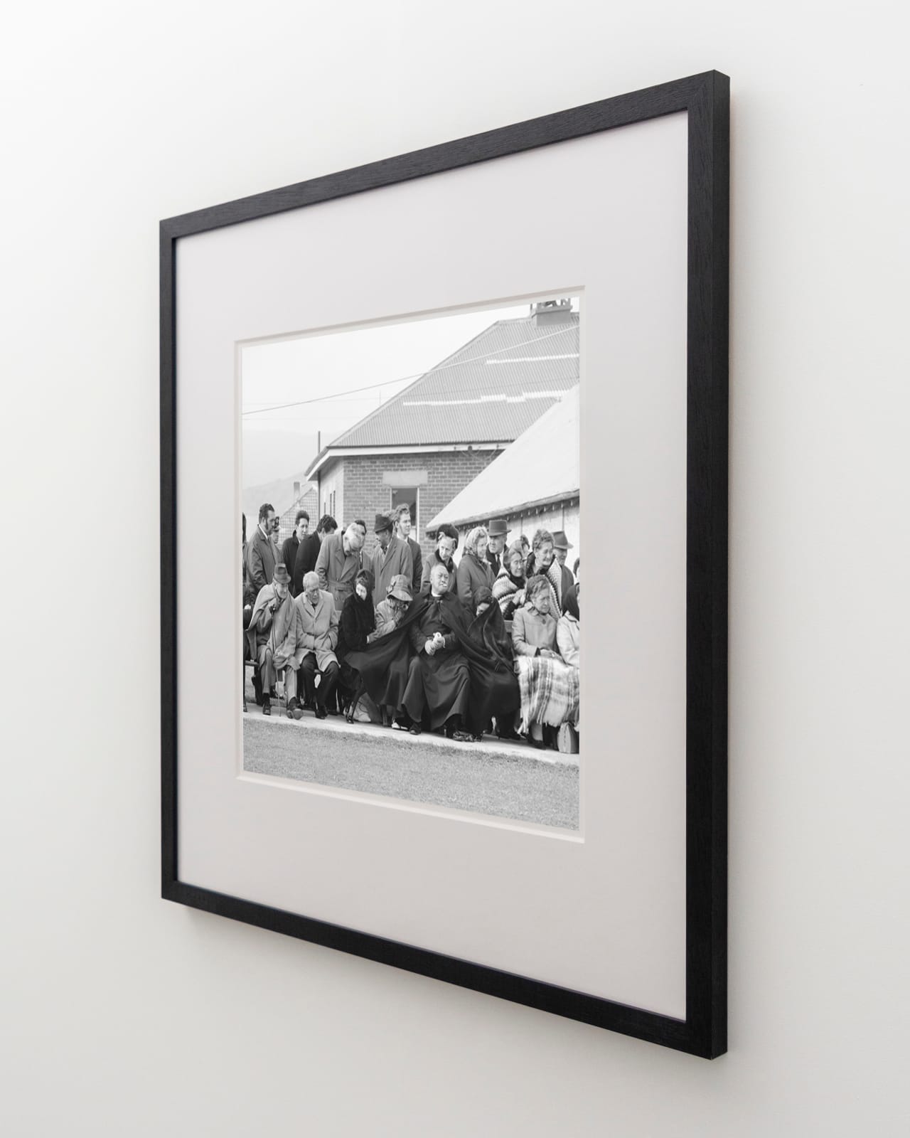 Ans Westra, Tangi for Inia Te Wiata, Raukawa Marae, Otaki, 1971