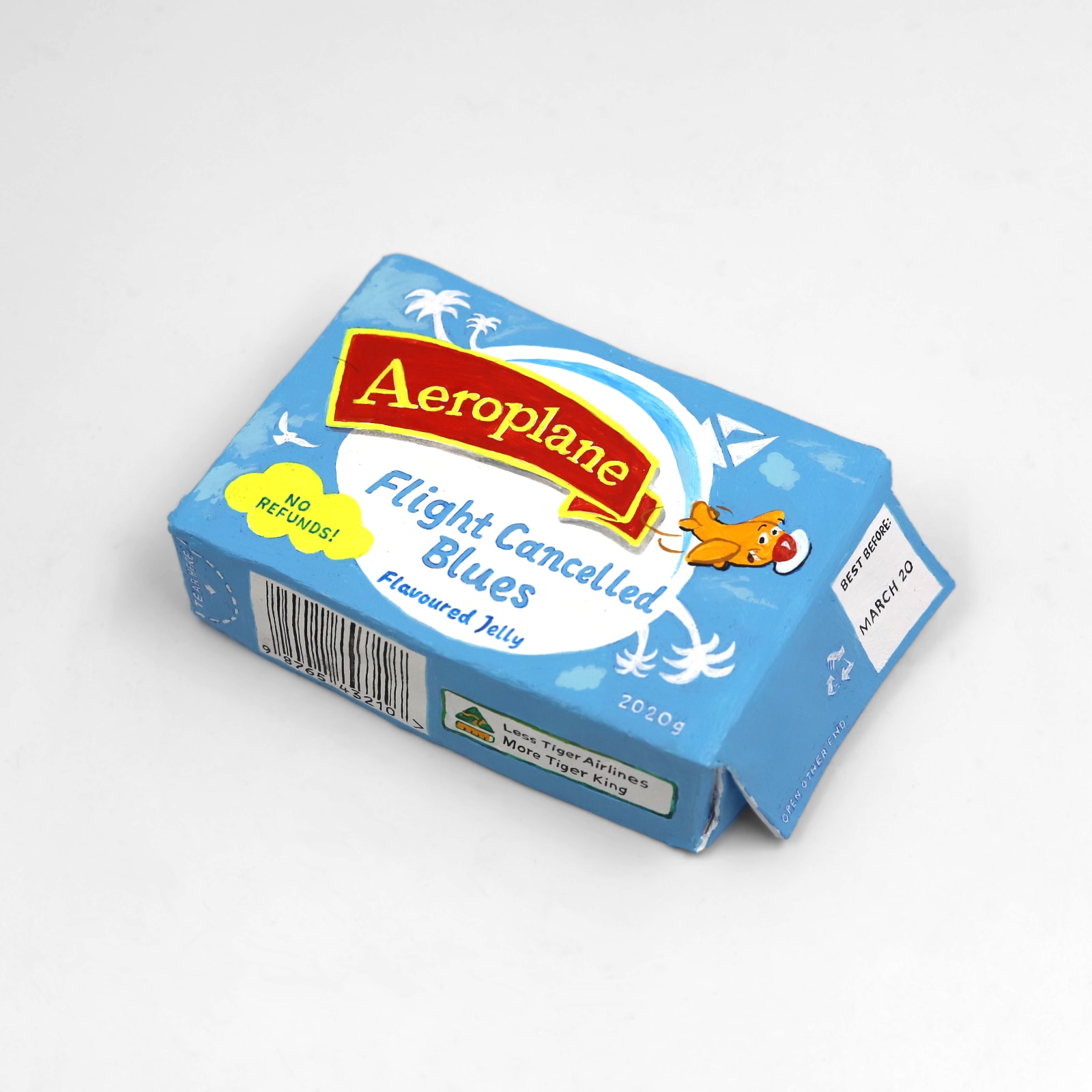 Kenny Pittock, Aeroplane Jelly (Flight Cancelled Blues), 2022