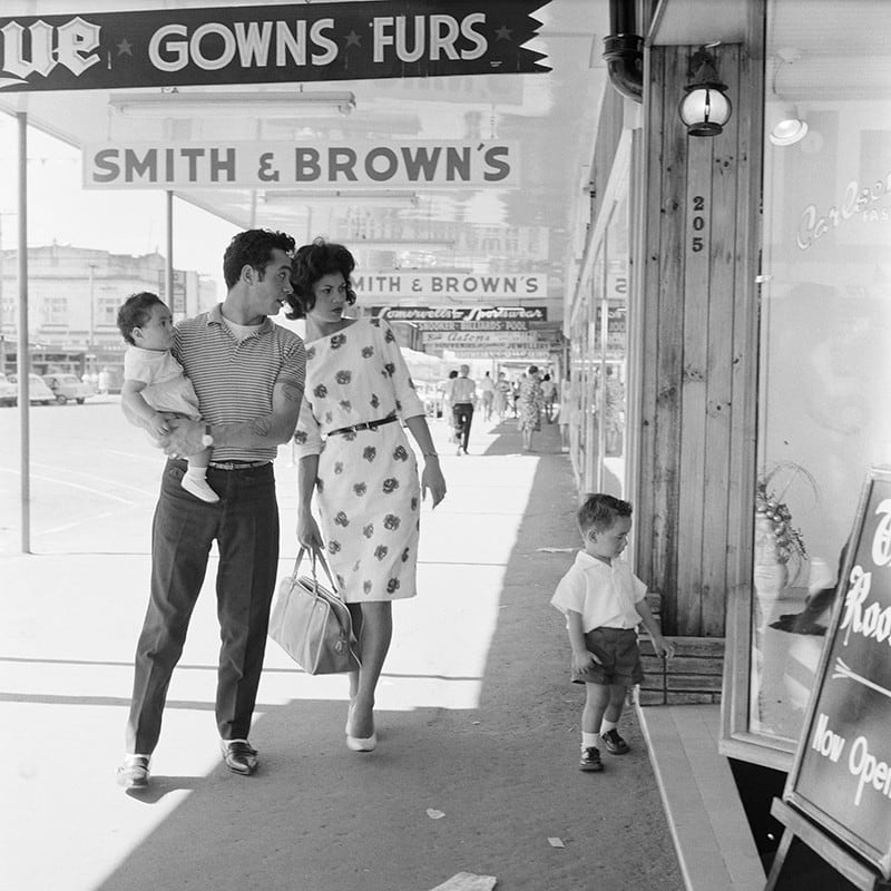Ans Westra, Main Street, Rotorua, 1963