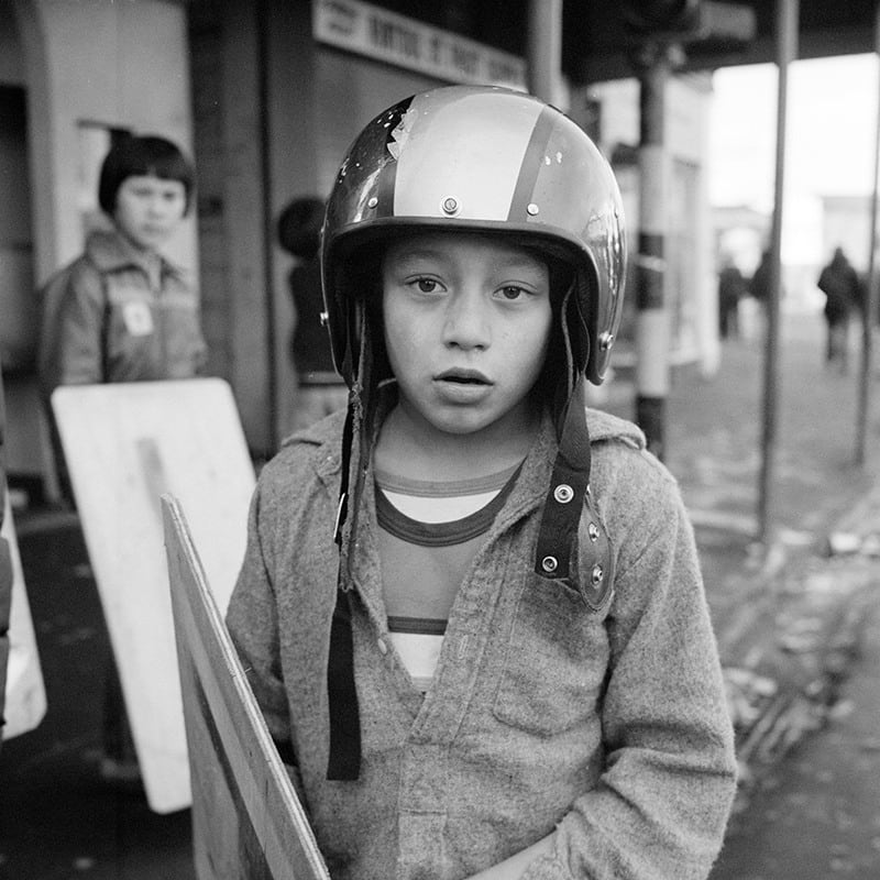 Ans Westra, Springbok Protest, Wellington, 1981