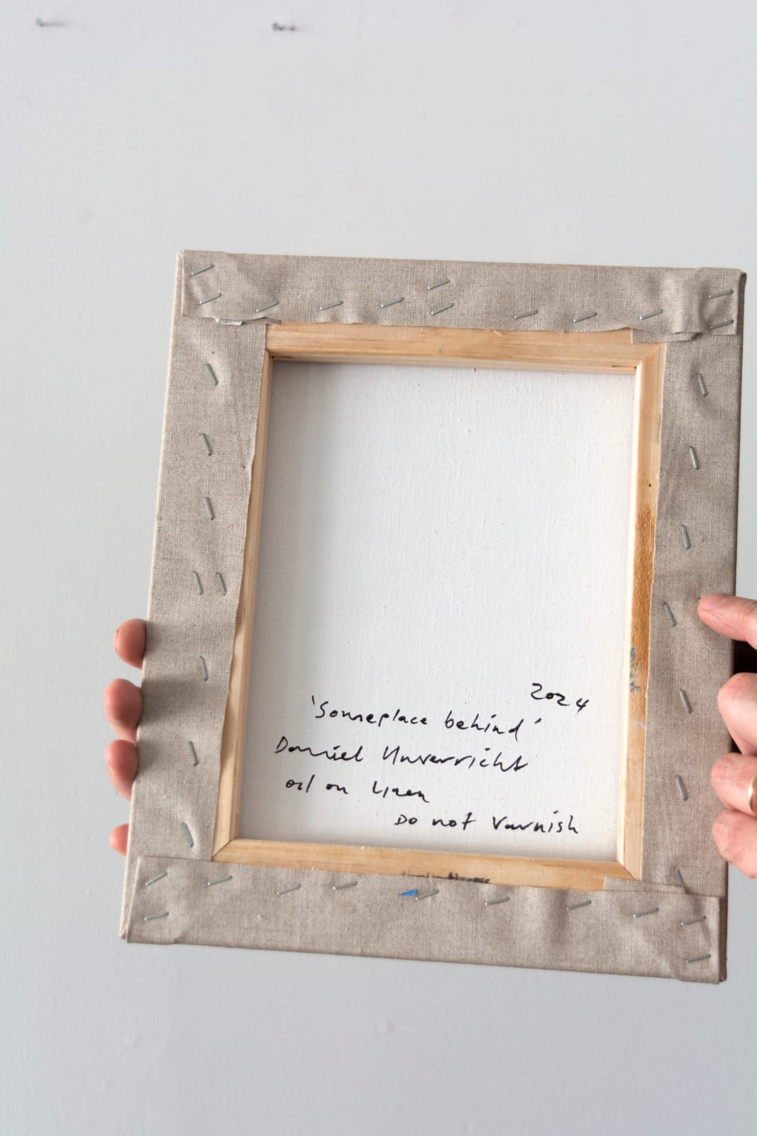 Daniel Unverricht, Someplace behind, 2024