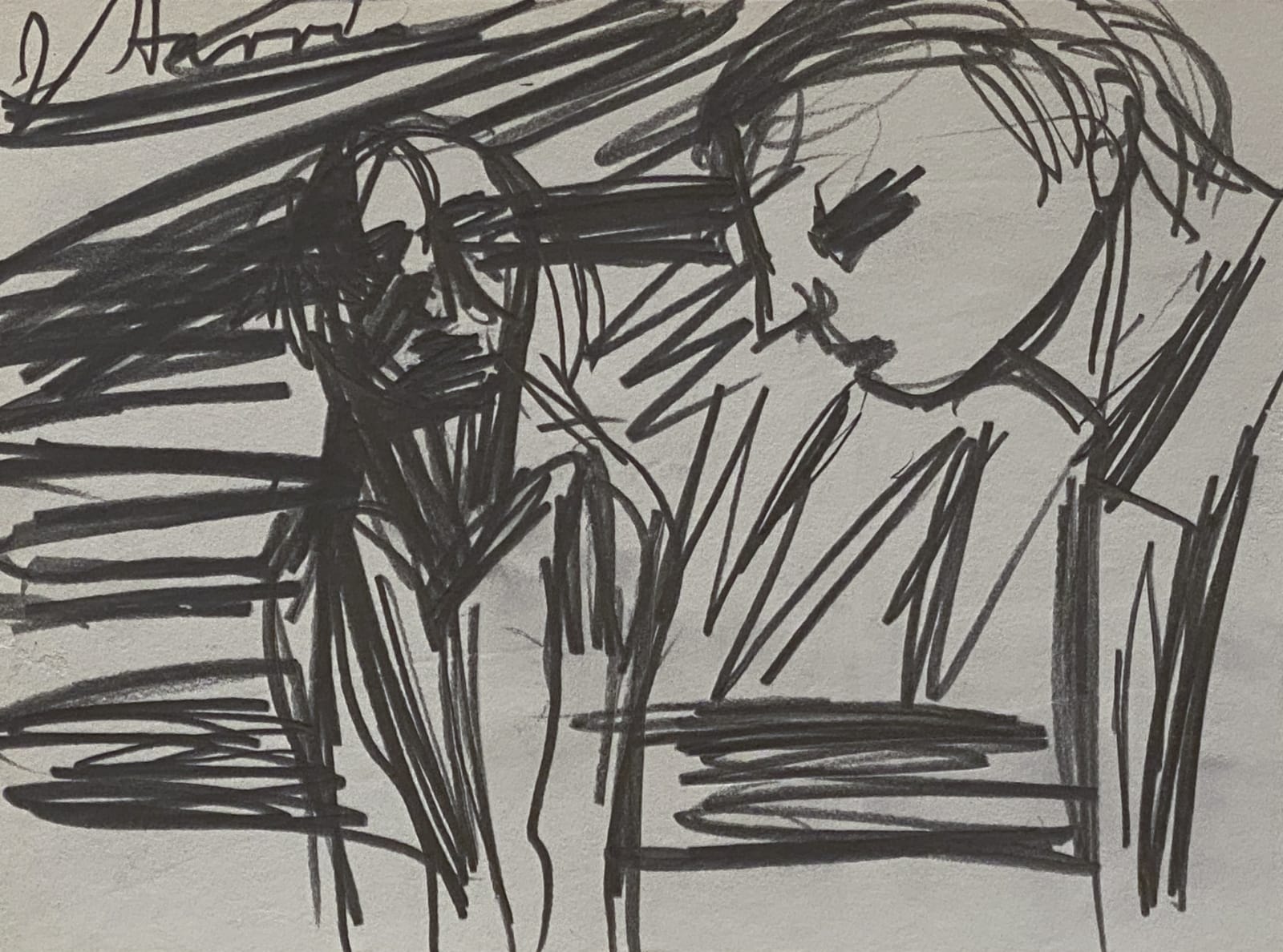 Jeffrey Harris, Two Figures, 1997