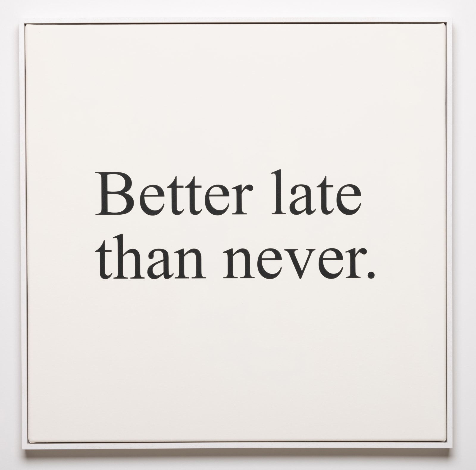 Wayne Youle, Better late than never, 2021