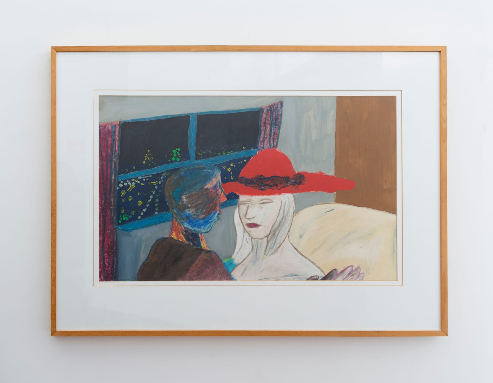 Jeffrey Harris, In Her Room At Night, 1970