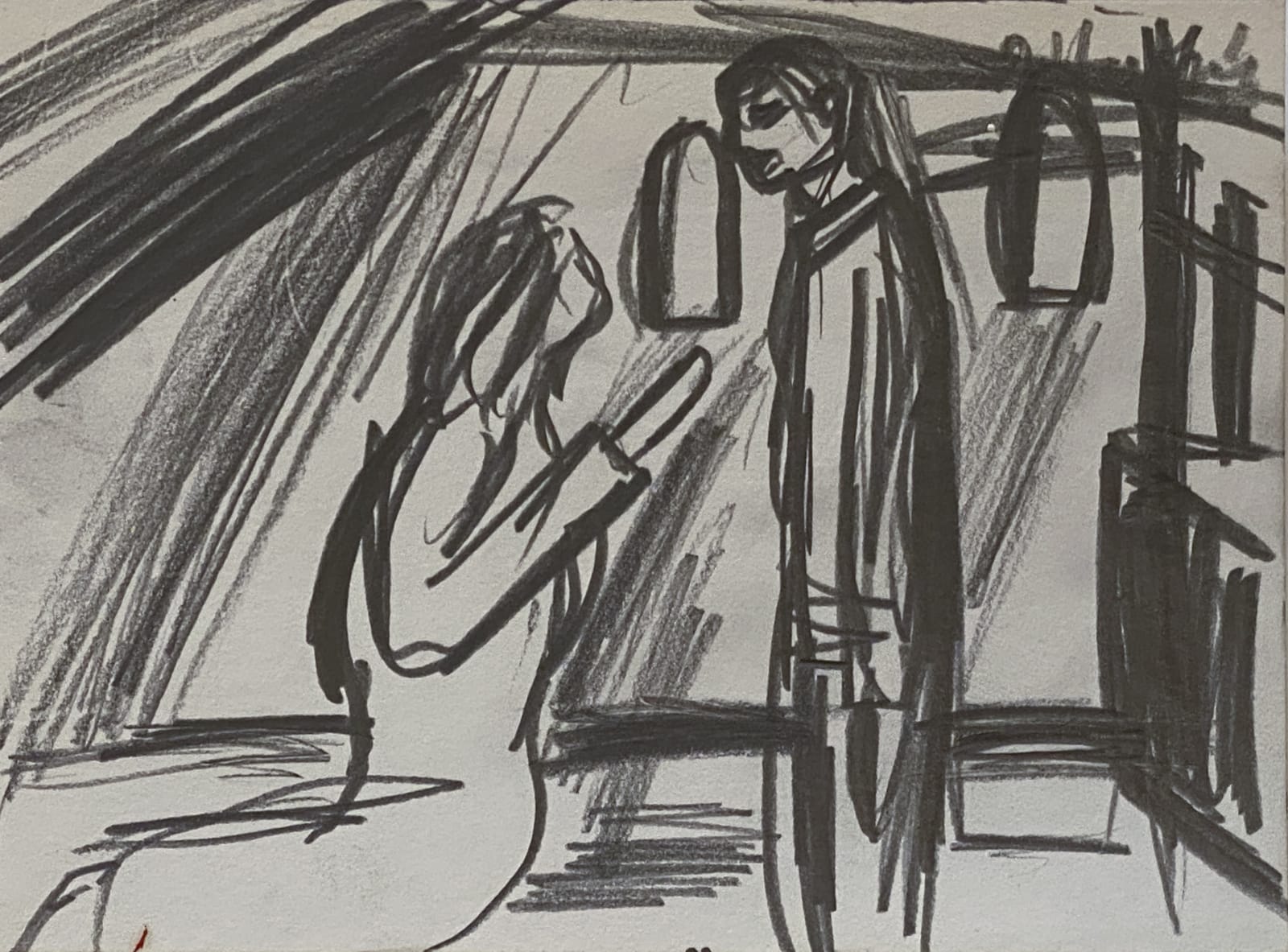 Jeffrey Harris, In a Church, 1997