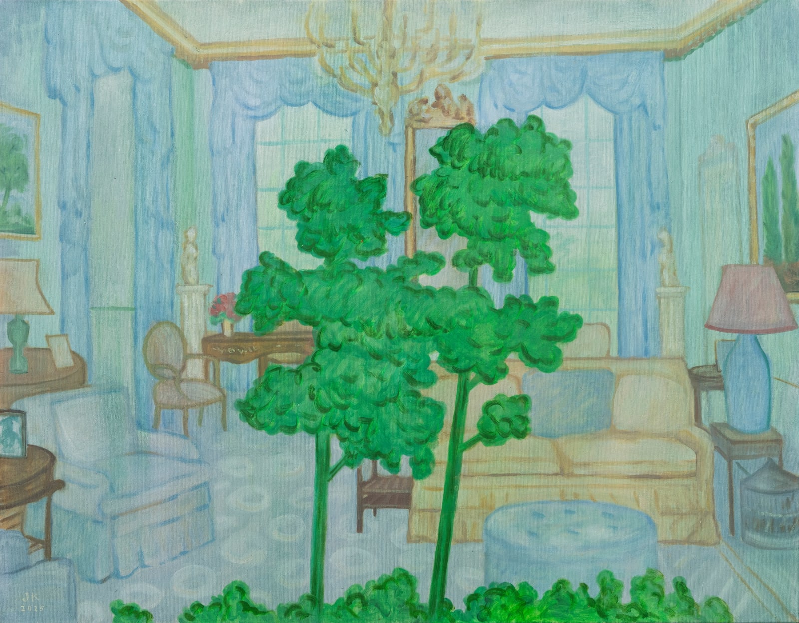 James Kirkwood, Blue with a View, 2025