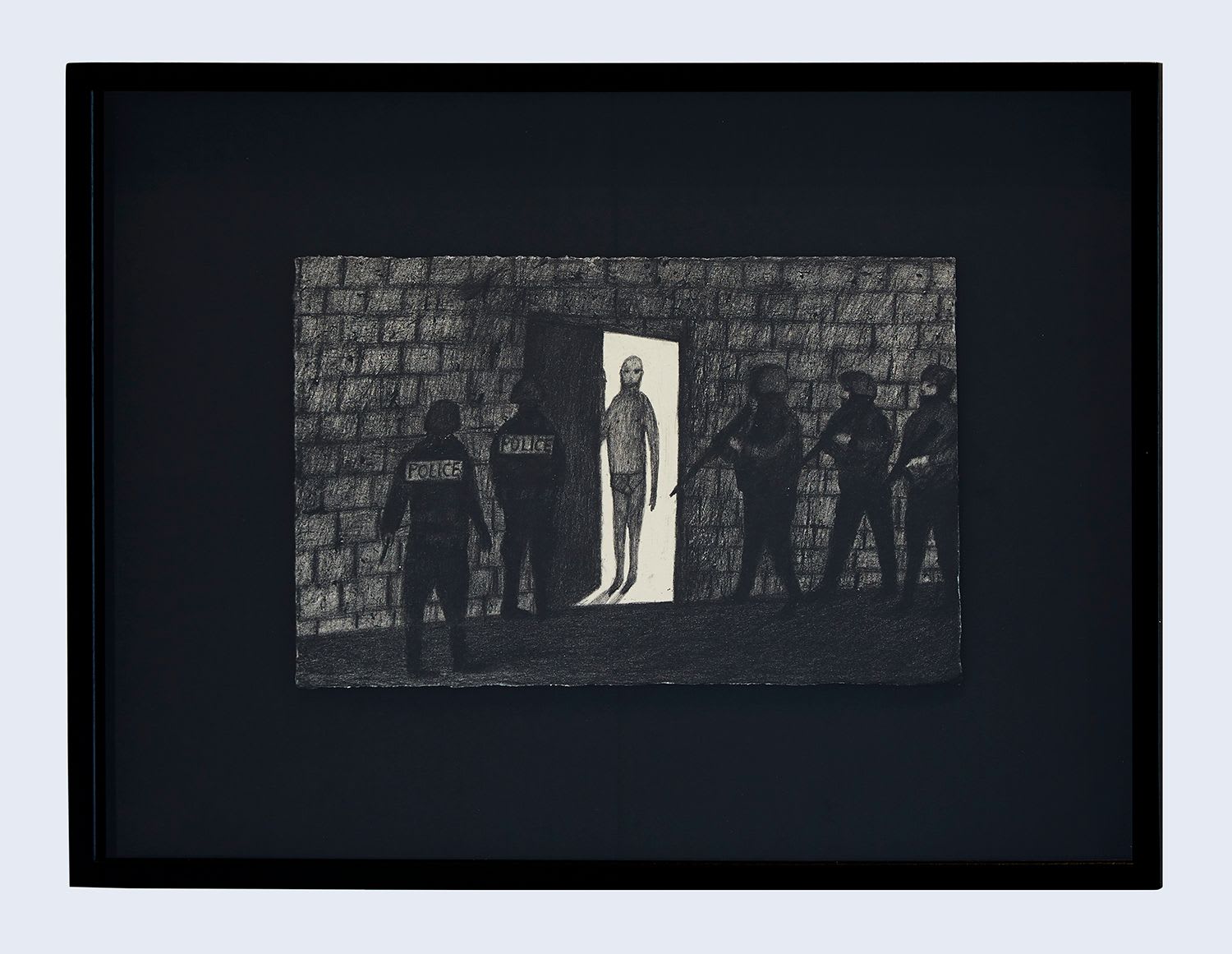 Richard Lewer, Police Raid, 2017