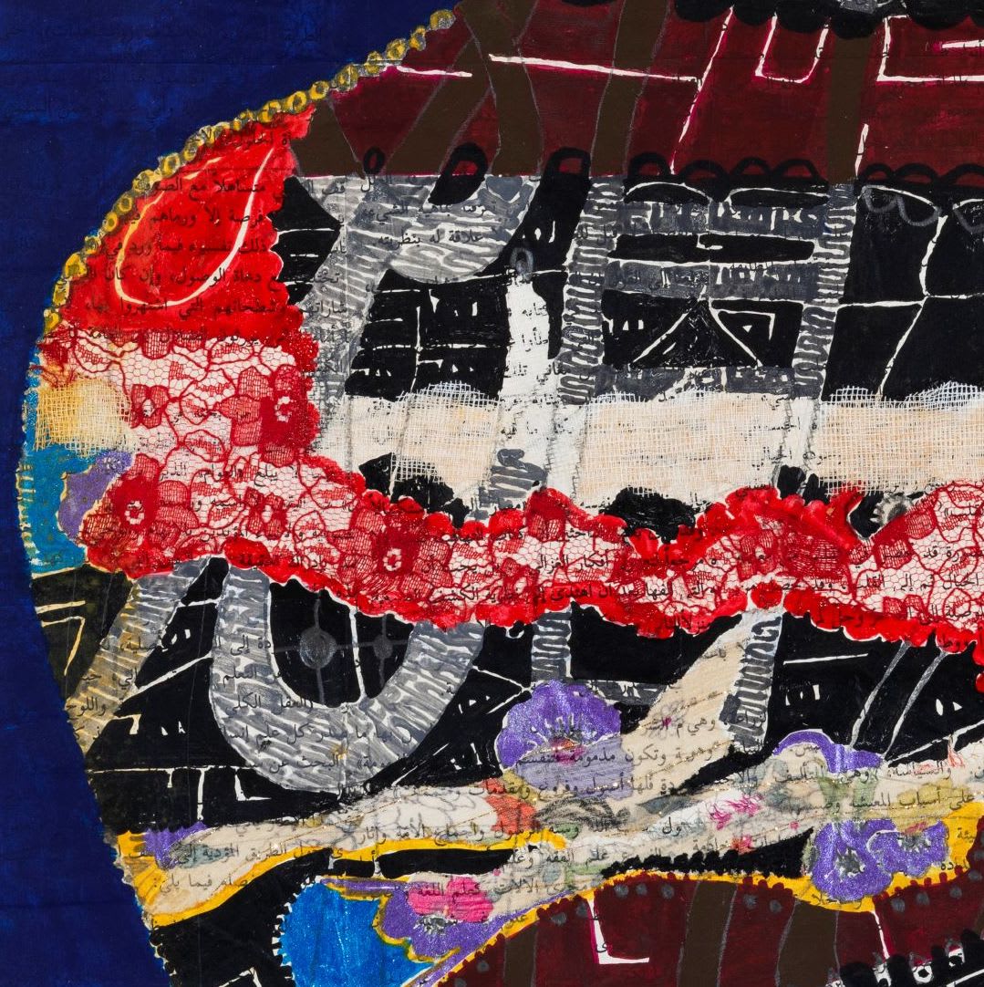 Fathi Hassan, Container Blue 14, 2020