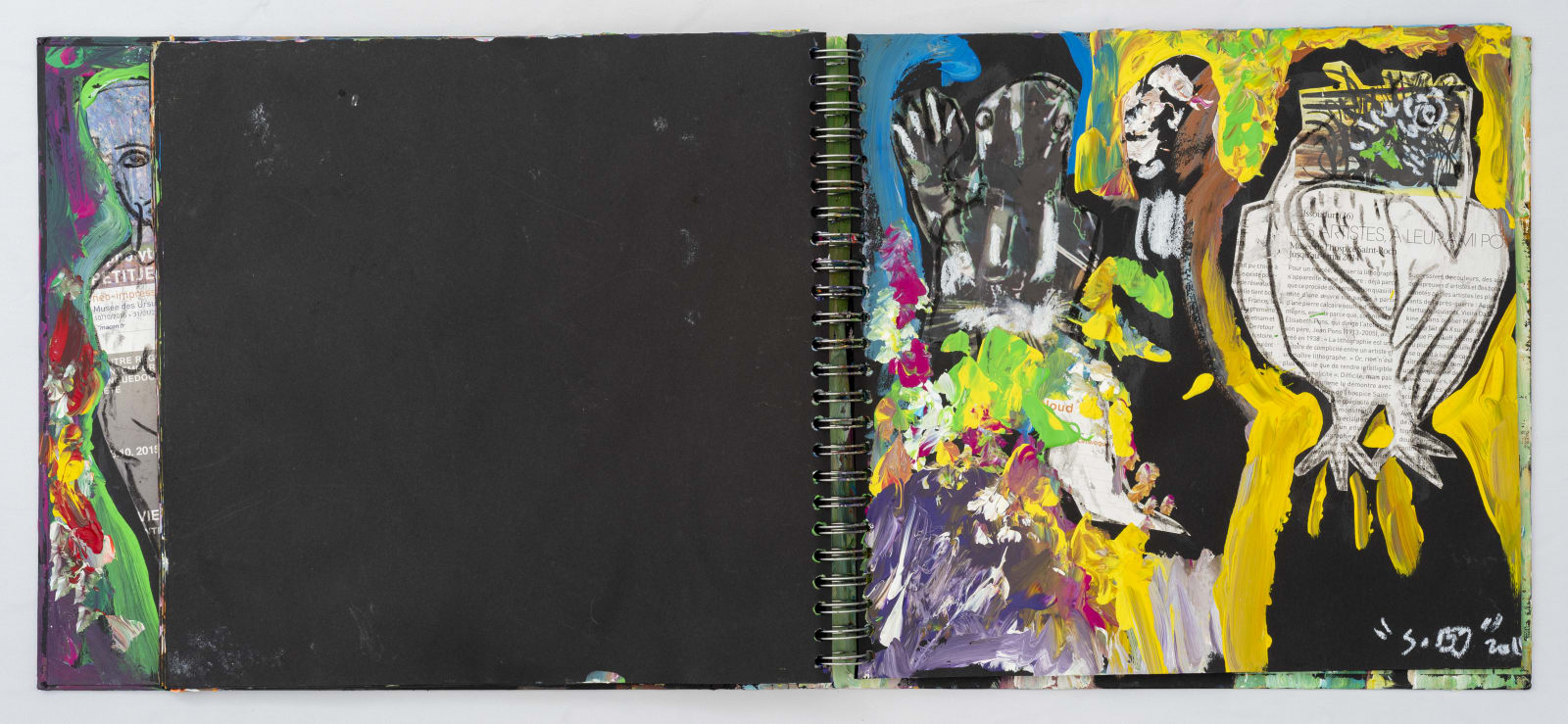 Soly Cissé, Black Book VI (27 collages), 2016