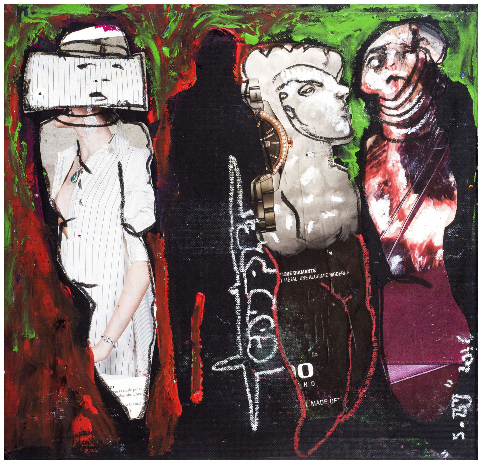 Soly Cissé, Untitled 27 (Black Book Project 1), 2016