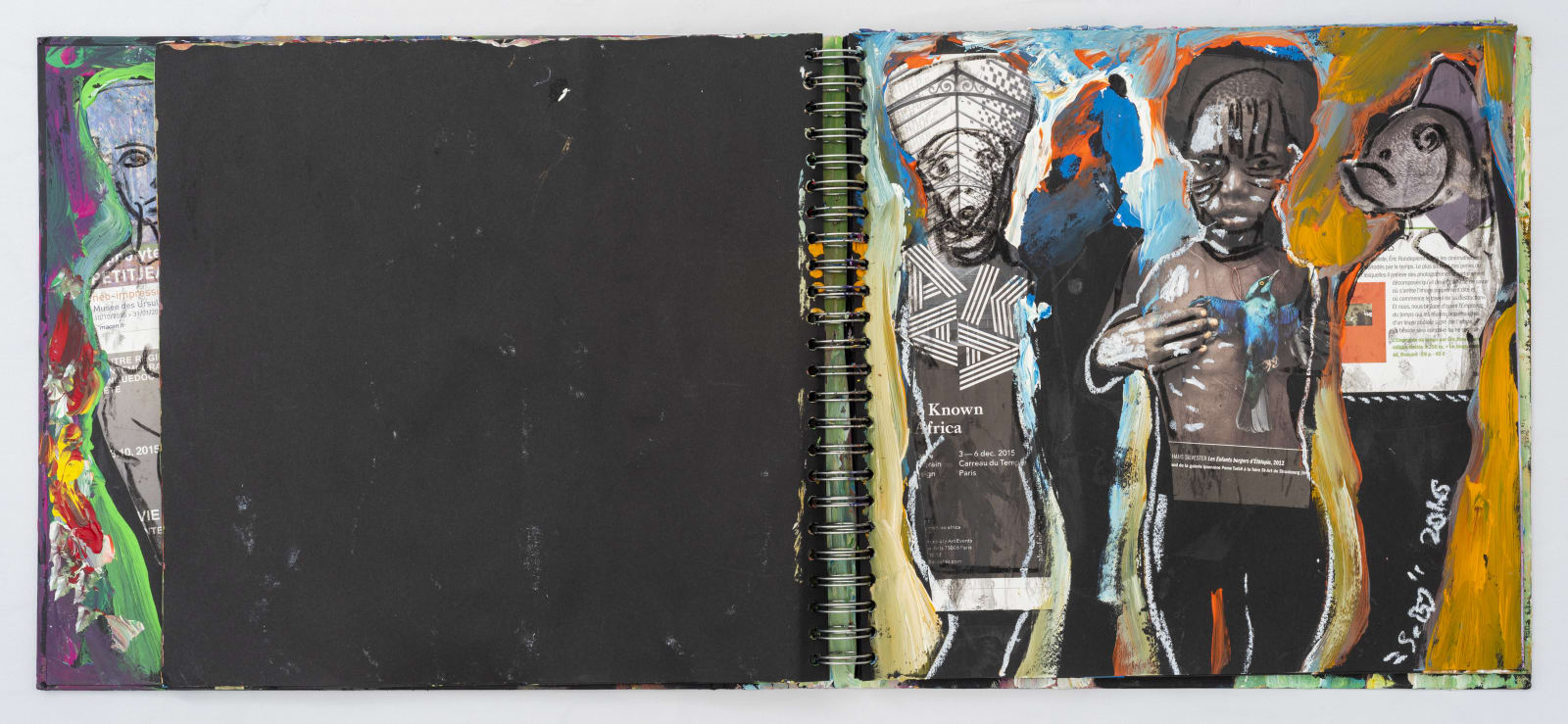 Soly Cissé, Black Book VI (27 collages), 2016