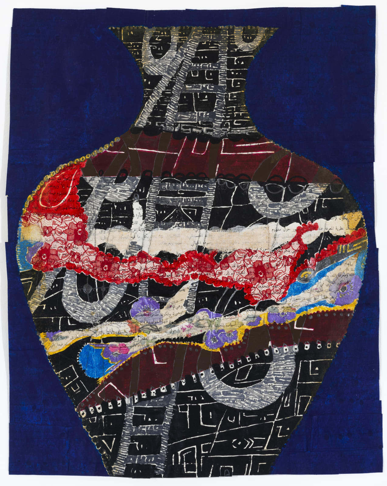 Fathi Hassan, Container Blue 14, 2020
