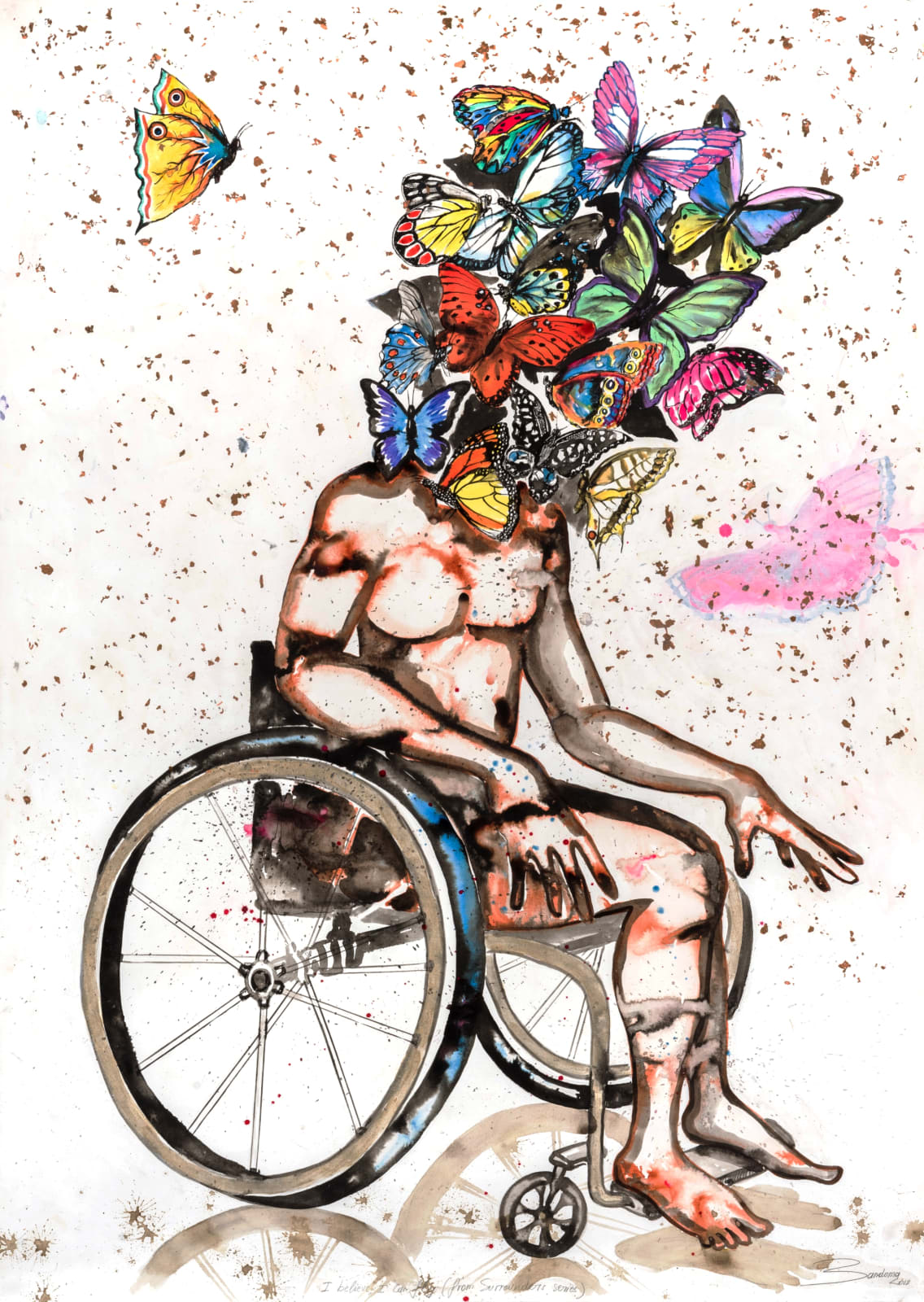 Steve Bandoma, I Believe I Can Fly, 2018