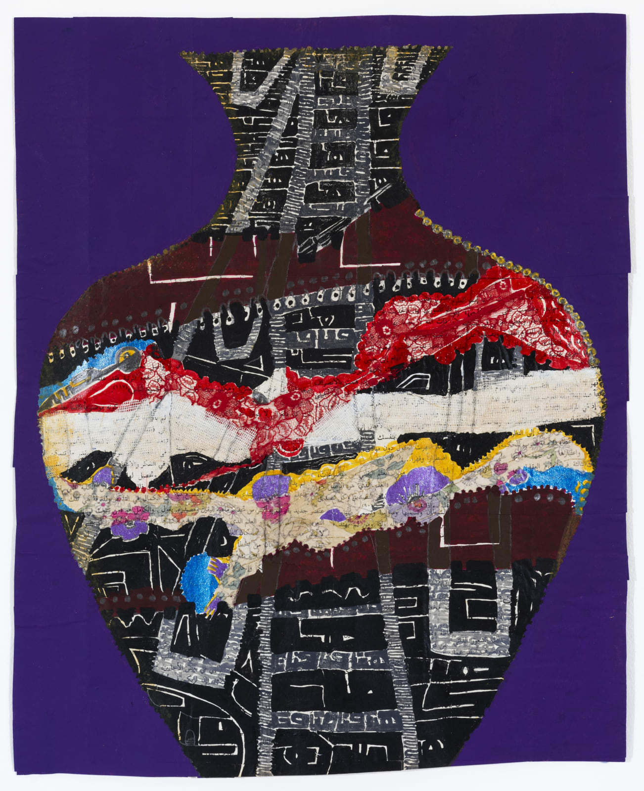 Fathi Hassan, Container Blue 19, 2020