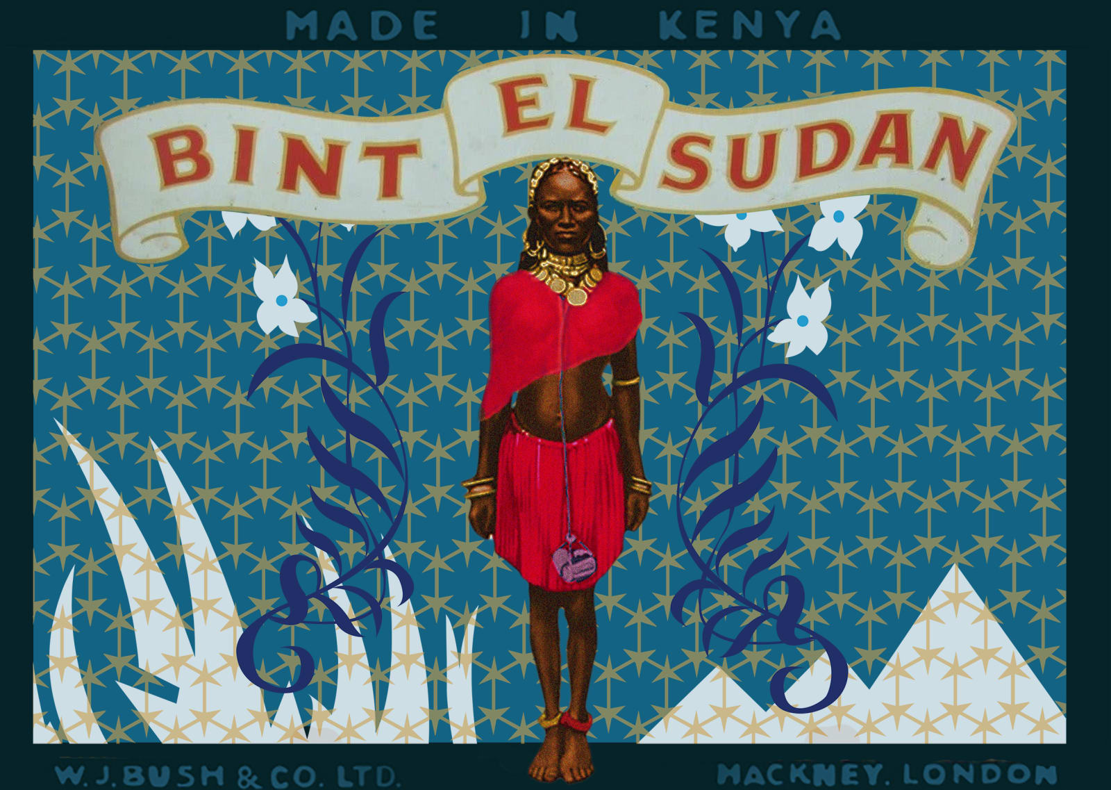 Amado Alfadni, Bint El Sudan - Made in Kenya Label, 2019