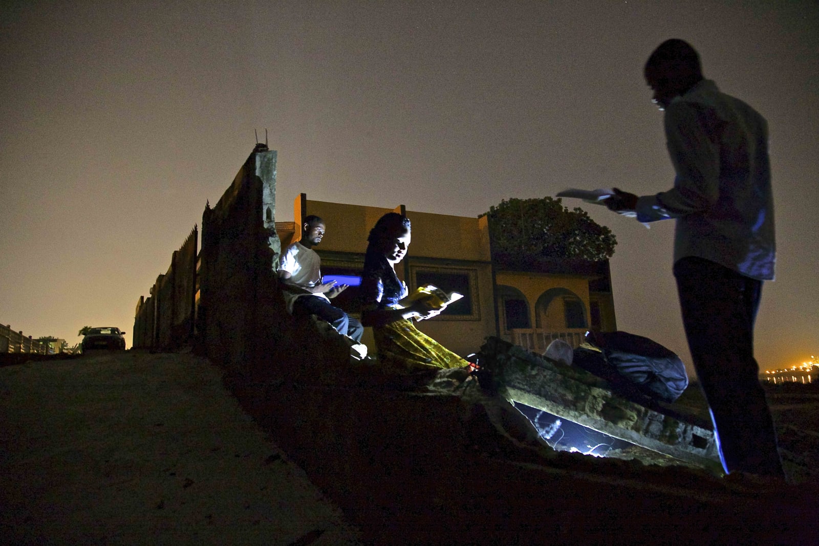 Baudouin Mouanda, Ghosts of the Corniche XX, 2020