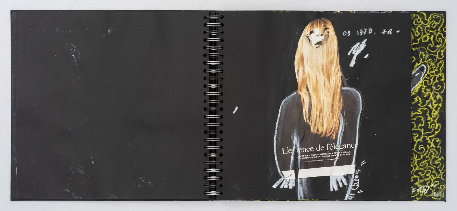 Soly Cissé, Black Book VII (26 collages), 2016