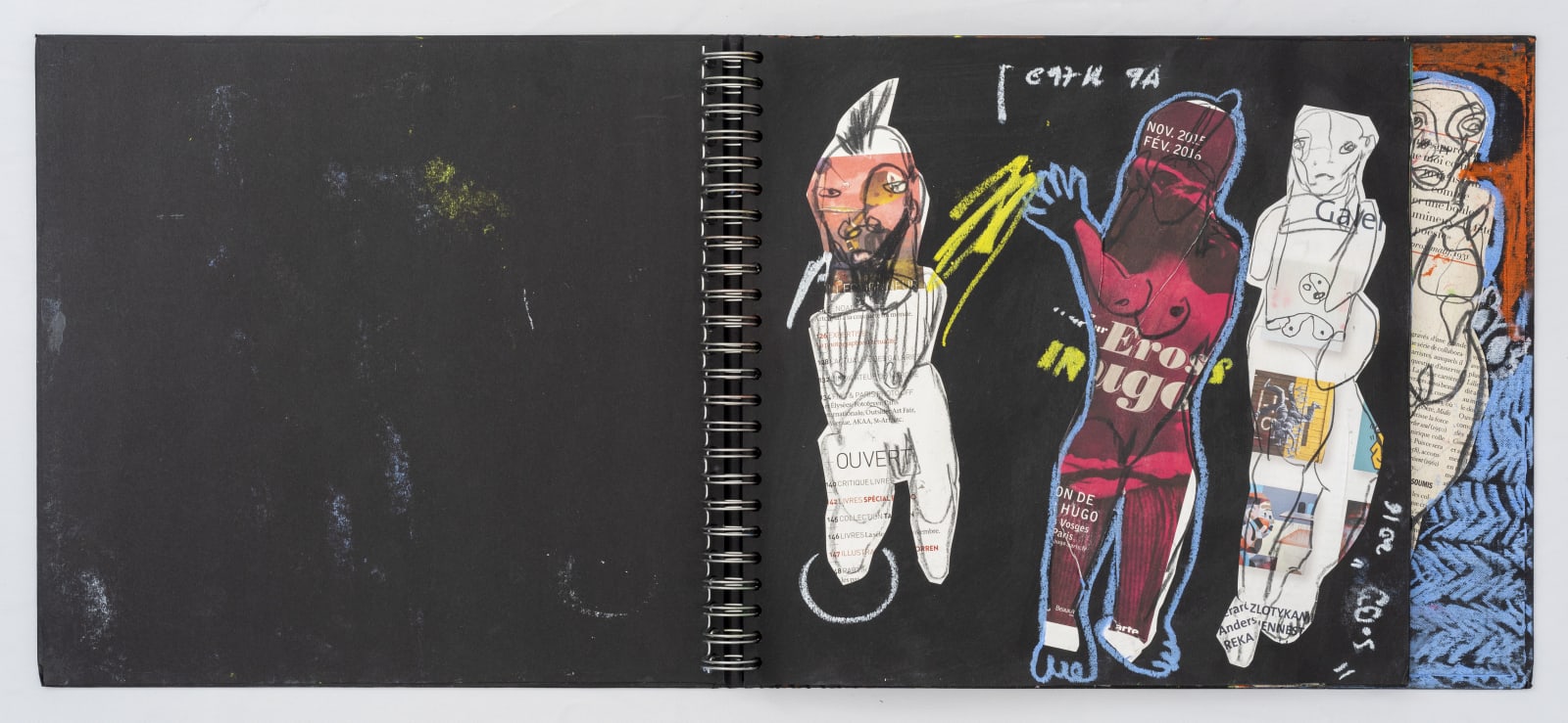 Soly Cissé, Black Book V (26 collages), 2016