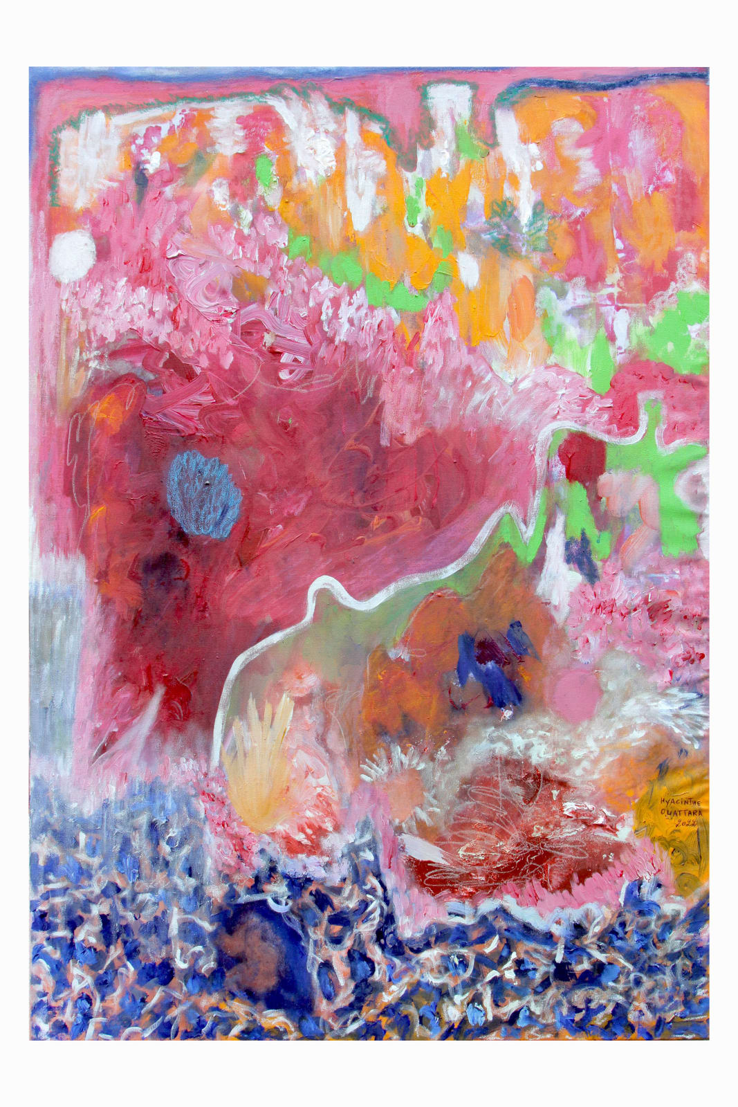 Hyacinthe Ouattara, The Wave and the Curve, 2022