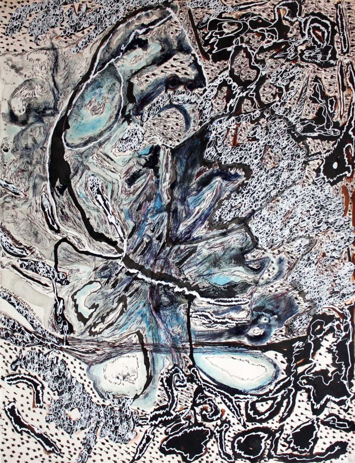 Hyacinthe Ouattara, Human Mapping V, 2020