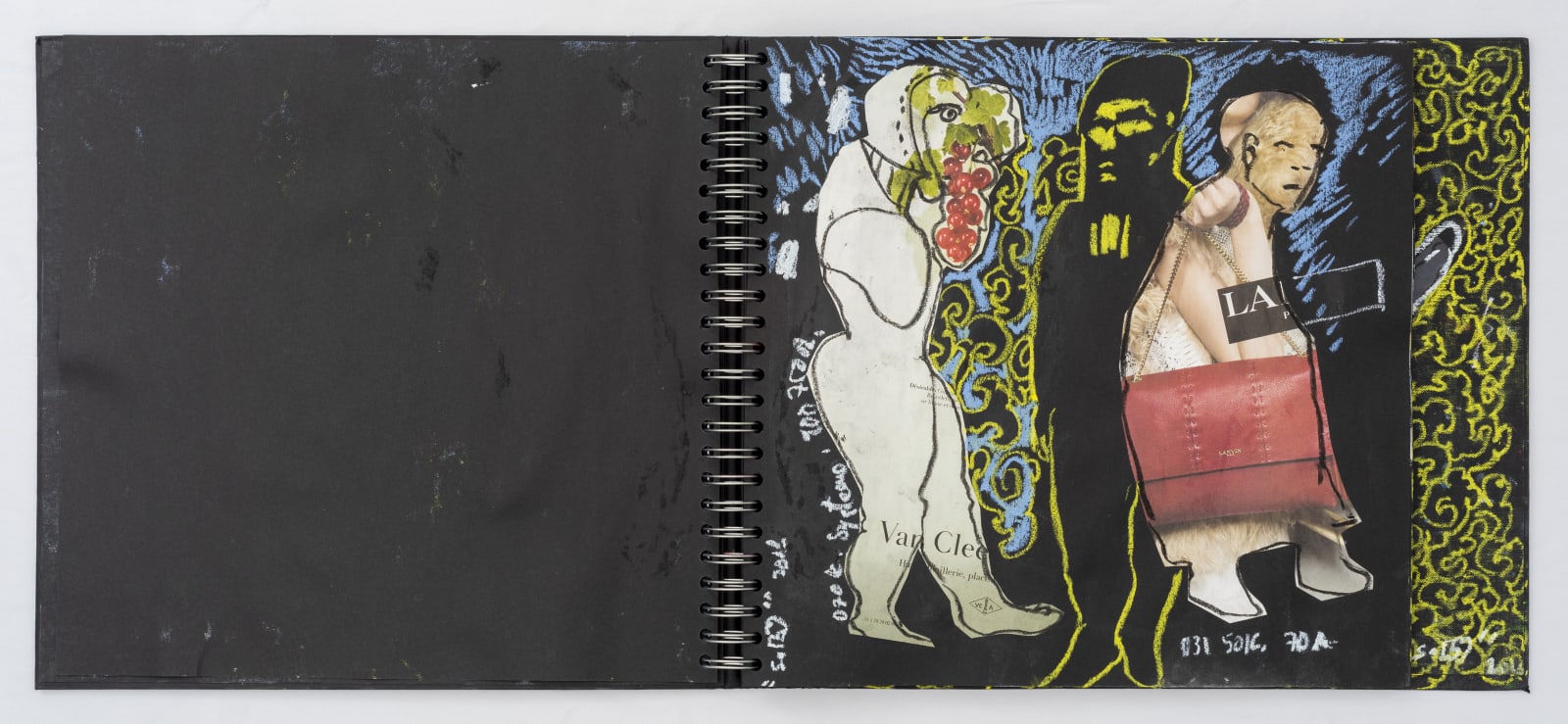 Soly Cissé, Black Book VII (26 collages), 2016