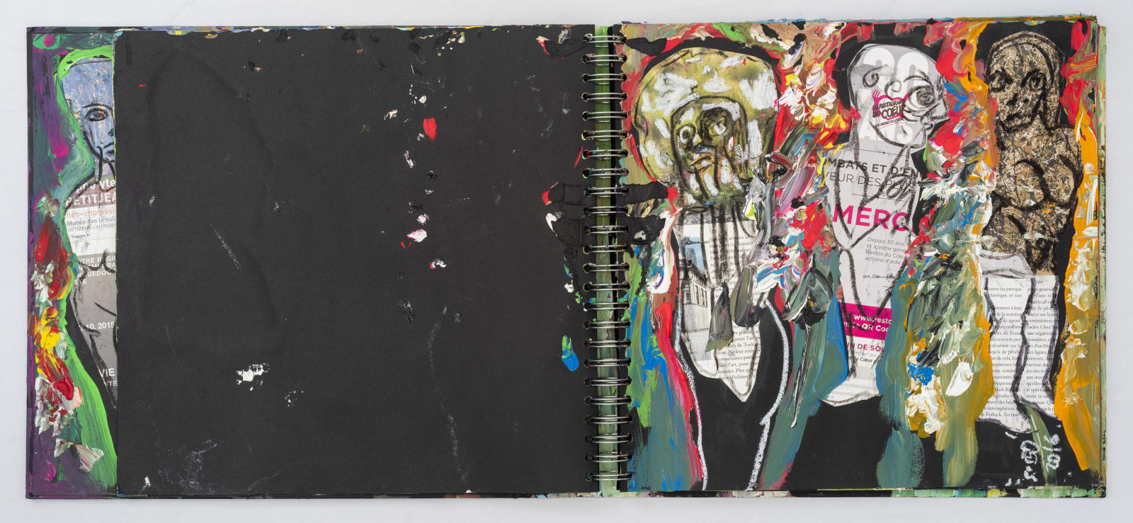 Soly Cissé, Black Book VI (27 collages), 2016