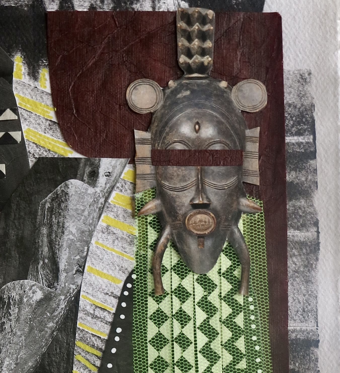 Maliza Kiasuwa, The Pride Of The Origins. Masked Identity I, 2021
