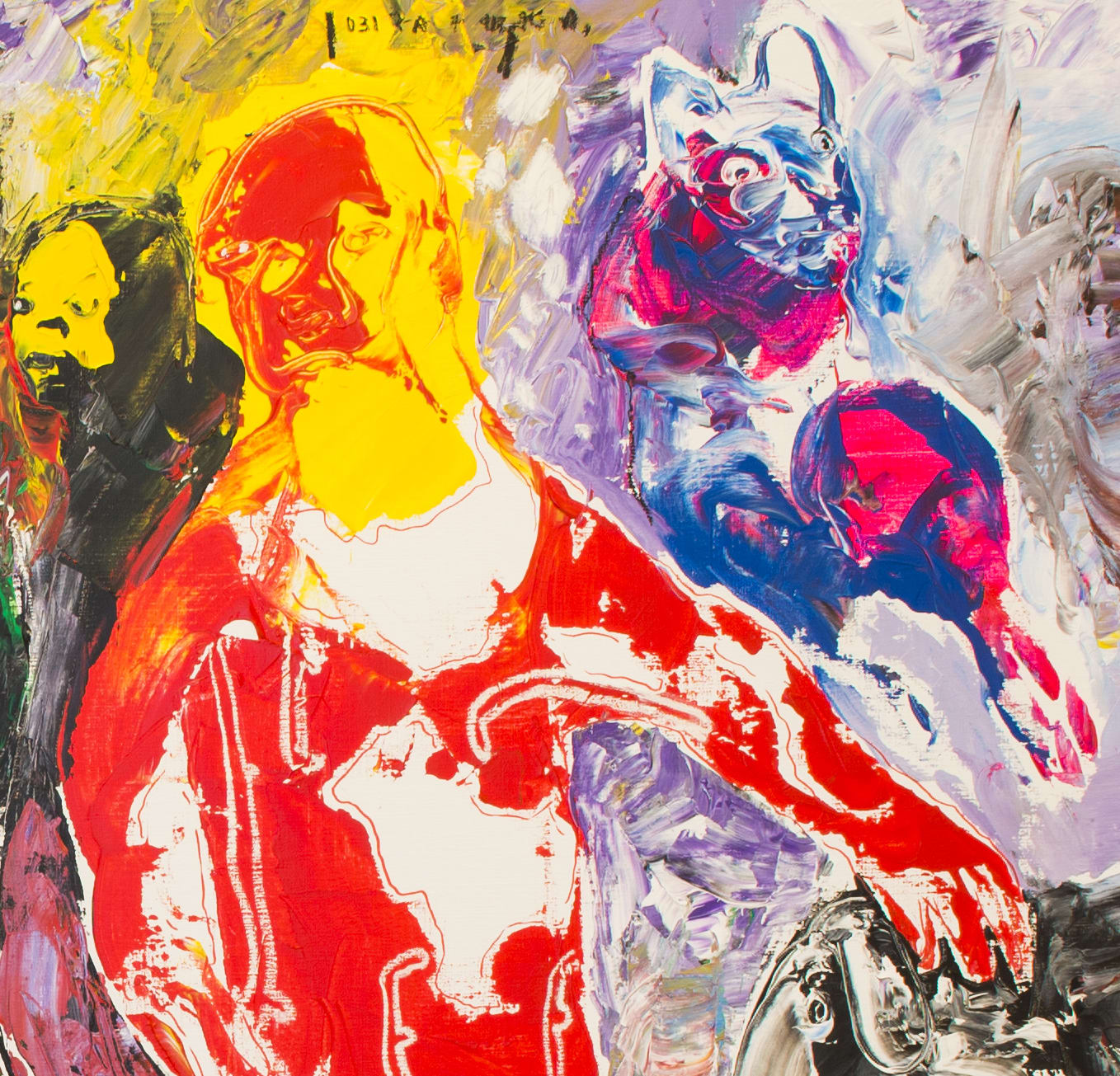 Soly Cissé, Men and Lives II, 2017