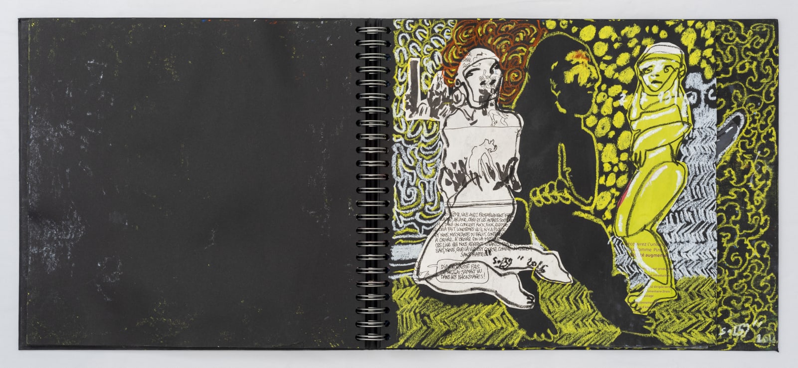 Soly Cissé, Black Book VII (26 collages), 2016