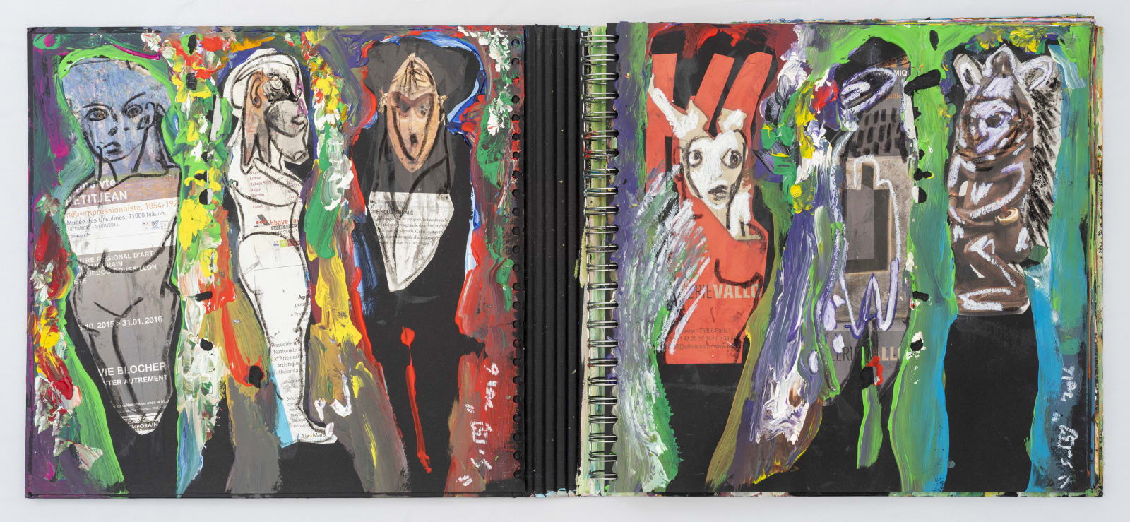 Soly Cissé, Black Book VI (27 collages), 2016