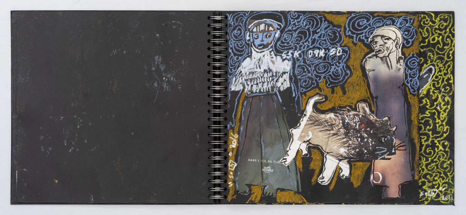 Soly Cissé, Black Book VII (26 collages), 2016